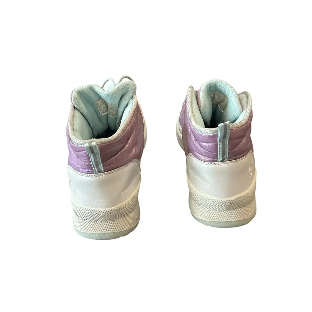 Lands End Girls size 4M Iridescent Snow Boots